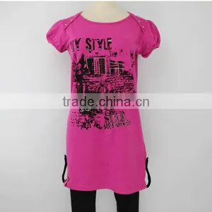 2016 New Model Lovely Summer Cheap Custom Woman Extended t Shirt thumbnail-1