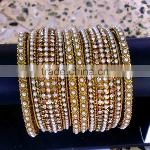 FACTORY STOCK CLEARANCE !! Fancy Bridal Bangles thumbnail-4