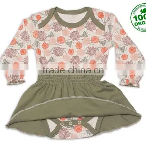 Organic Cotton Onesie Dress thumbnail-3
