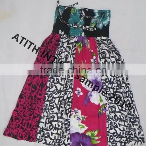 100% Rayon Printed Ladies Dress thumbnail-1