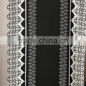 Custom Pattern Print Loose Black Tribal Print Kimono Open Front Capelet Ladies Beachwear Women thumbnail-4