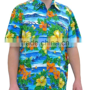 Beach Shirt, Mens Beach Shirt, China Shirt Factory thumbnail-3