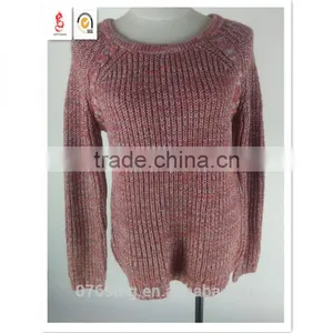 Knitted Wool Winter Sweater&New Winter Sweater For Adult&Simple Design Knitted Sweater thumbnail-3