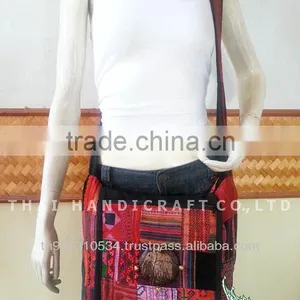 Thai Embroidered HMONG Hill Tribe Shoulder Bag Cross Body Bag thumbnail-1