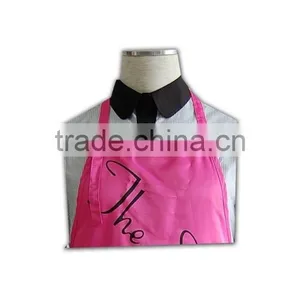 Wholesale Factory Price Peach Pink Stylish Custom Cupcake Aprons thumbnail-4