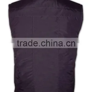 China Manufactory High Quality Stiff Neck Fitted Sleeveless Nylon Puffy Vest thumbnail-4