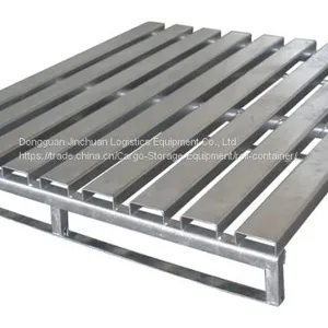 Logistics Stainless Steel Pallet For Warehouse , Metal Steel Pallet thumbnail-1