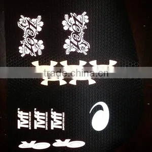 Cheap Glow in the Dark Elastic Film Reflective Logo for Sportsuit thumbnail-3