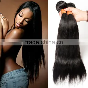 Wholesale Factory Price Virgin Brazilian Hair Bundles 8A Grade Brazilian Human Hair Weaves Straight Extension thumbnail-1