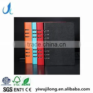 Wholesale Customized A5 PU Leather Notebook Office School Notebook thumbnail-1