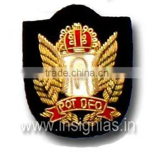 Embroidered Bullion Wire Badges thumbnail-1