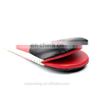 Red/black PU Kick Training Target Taekwondo Double Kick Pad thumbnail-2