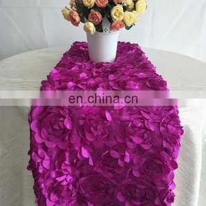 Elegant Satin Table Runners for Weddings thumbnail-1
