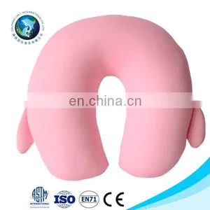 2016 Wholesale Custom u Shape Animal Memory FoamTravel Neck Pillow thumbnail-2