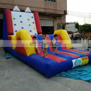 Funny Inflatable Rock Climbing Wall Giant Climbing Wall for Sale Outdoor Used Climbing Wall thumbnail-2