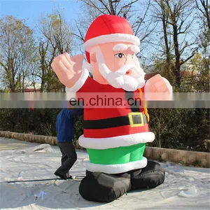 Outdoor Giant Christmas Inflatable Santa Claus for Christmas Decoration Customized thumbnail-3