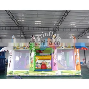 2017 Newest Inflatable Castle Kid Play Tent Mikey Commercial Bounce House Clearance for Fun thumbnail-1