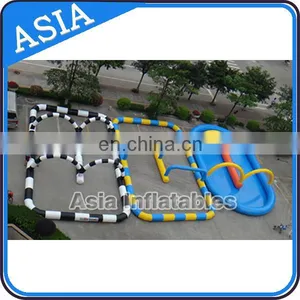 New Design Sporting Events Inflatable Race Track go Kart Inflatable Circuit Racing Track thumbnail-4