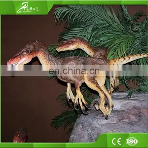 China Customized Playground Equipment Fiberglass Velociraptor Dinosaur thumbnail-6