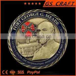 Metal Coin With Gear Edge/antique Coin Made of Zinc Alloy thumbnail-1
