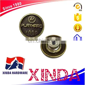 20mm Zinc Alloy Button, Metal Buttons for Customized Design thumbnail-5