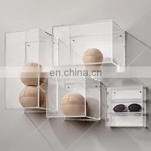 Wall Mounted Clear Acrylic Display Storage Box Acrylic Case thumbnail-1