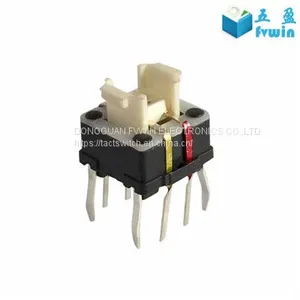 Tactile Button Switch Intergrated RGB Full Color Led Smd,or TH,muti-cap thumbnail-4