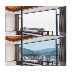 Wholesale Self-adhesive PDLC Smart Glass Film Price thumbnail-1