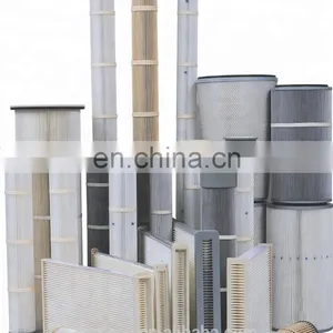 Cylindrical Industrial Filter Cartridge PTFE Membrane Wide Pleat Spacing thumbnail-6