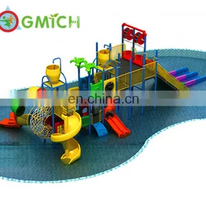 2019 Fiberglass Water Slide Factory Kids Adults Water Park Equipment Aqua Water Rides for JMQ-18169A thumbnail-2
