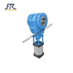 Pneumatic Ceramic Lined Double Disc Gate Valve thumbnail-1