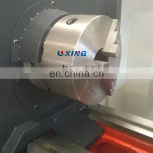 CAK6180 hi Precision Speed Horizontal Cnc Lathe Metal Turning Center Machine Price for Sale China Manufacturer thumbnail-3