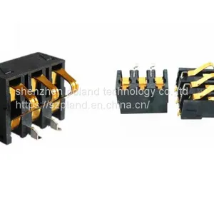 3P Battery Holder 68 / 77 Battery Holder 6.8mm/7.7mm High 3P Shrapnel Battery Connector Shrapnel Gold Plating thumbnail-1