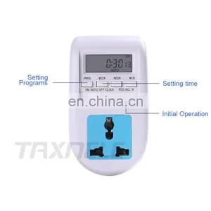 Digital Programmable Timer Switch 220V 230V 50HZ 60HZ 7 Days Weekly Programmable LCD Display Power Timer Time Switch Relay 10A thumbnail-3