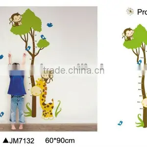 Kindergarten Room Removable Cartoon Kids Height Growth Chart Wall Sticker thumbnail-1