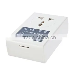 Smart Home SMS/Dial Switch ON/OFF 2200W Universal Remote Controlled GSM Power Socket Suitable for US/ UK/ EU Stand Plug thumbnail-5