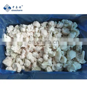 BRC A 4-6cm Wholesale Freezing Fresh Vegetable IQF Frezen Cauliflower From Sinocharm thumbnail-2