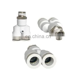 Customized Speed Control Air Quick Coupler Plastic Electrical Pipe Fittings Connectors thumbnail-1