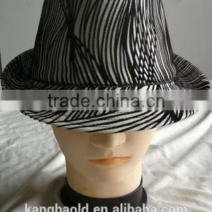 2013 Fashion New Design Felt Wool Fedora Hat thumbnail-5