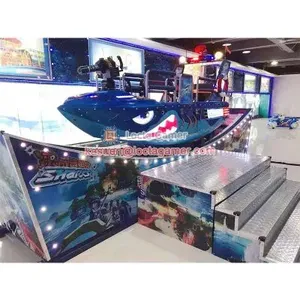 Guangdong Zhongshan Tai Le Play Children Indoor and Outdoor Waterproof Flying Car Flying Car Floating Boat High-speed Flying Car Battle Shark Island 7-seat Play Equipment thumbnail-3