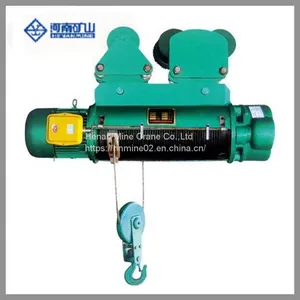 CD/MD Wire Rope Hoist Electric Traveling Pendant Line Button Control Forged Hook thumbnail-4