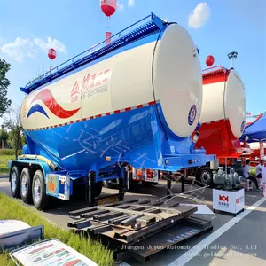 Powder Material Semi-trailer, Cement Tank Truck Special Semi-trailer thumbnail-2