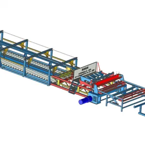 Mechanical Automatic Diameter Feeding, Automatic Net Out and Net Falling, Reinforced Mesh Welding Machine thumbnail-3
