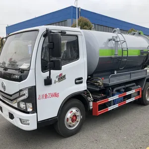 Dongfeng 6X4 4X2 8000 Liters Gallon Sprinkling Spray Vacuum HOWO Delivery Cart Bowser Used Sewage Suction Cummins Tricycle Road Fire Sprinkler Water Tank Truck thumbnail-4