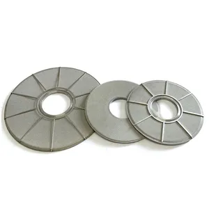 Customized Round Shape 316 Stainless Steel BOPET Film Leaf Disc Filter thumbnail-2