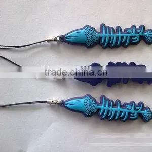 2D Embossed PVC Keychain, Custom Soft PVC Keychain 3D Rubber Key Rings thumbnail-2