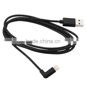 MFi Certified 90 Degree Right Angle Charge & Sync 8pin Charger Cable (1 Meter/3.3 Ft) thumbnail-3
