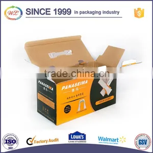 Full Color Printed Rectangle Folding Design Art Paper Brownie Packaging Box thumbnail-1