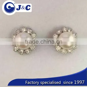 Fashion Real Nature White Pearl Earring,pearl Eardrop,pearl Ear Stud,pearl Ear Nail thumbnail-6