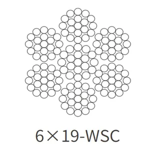 Factory Price Wholesale Steel Wire Rope High Strength, High Toughness, High Wear Resistance, thumbnail-3